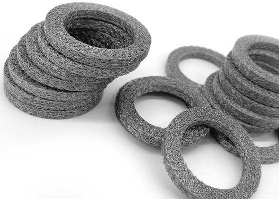 Beyaz ve gümüş örgü tel örgü filtre asit ve alkali direnci ve örnekleme