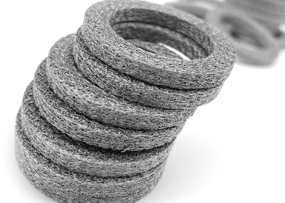 Sus 316 Egzoz Susturucu Örme Hasır Conta Sıkıştırılmış