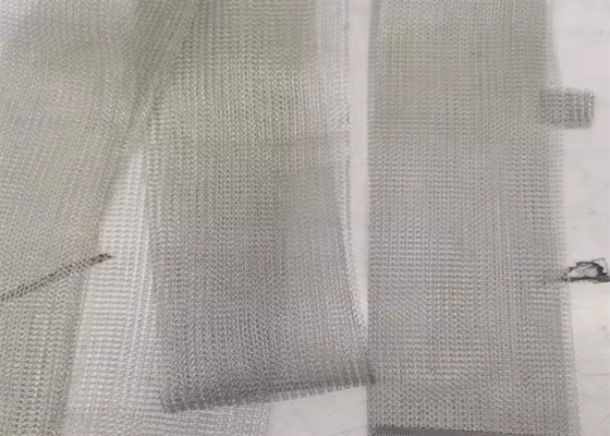 Gaz Sıvı Filtresi için% 100 Özelleştirilmiş 38mm Genişlik Örme Bakır Hasır