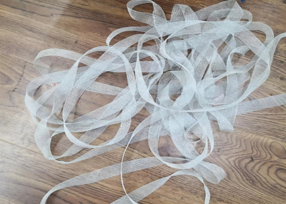 Çok İşlevli Örme Paslanmaz Çelik Hasır 400mm Genişlik 0.11mm