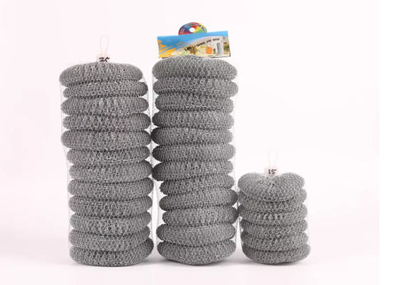 Spiral Scrubber Temizleme 316 Paslanmaz Çelik Mutfak Ovma Topu