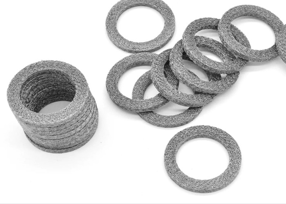 Sıkıştırılmış Örme Hasır Özelleştirme 316l Od160 Id70 Kalınlık 21mm