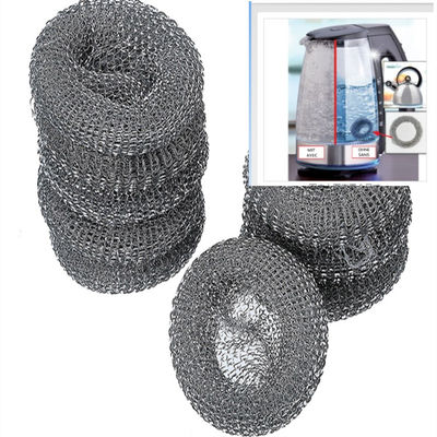 Dia 4cm Kalınlık 2cm 304 Paslanmaz Çelik Su Isıtıcısı için Temizleme Topu