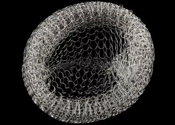 Paslanmaz Çelik Gaz Sıvı Filtresi için 3 * 3mm Boyutlu Kumaş Örme Bakır Hasır