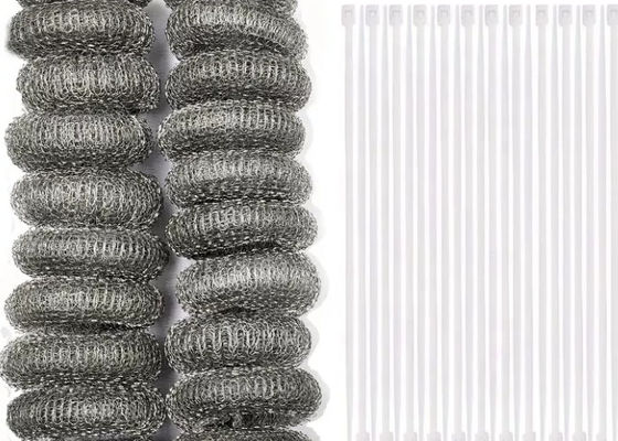 2Ekranlar için.5CM paslanmaz çelik örgü tel ruloları