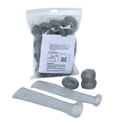 Gaz Sıvı Filtresi için Sus 2mm Boyut Örme Paslanmaz Çelik Hasır Genişliği 22mm