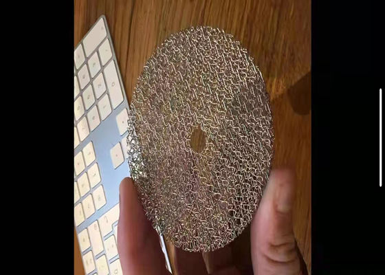 Endüstriyel Dokuma Tel Filtresi 2*2mm Yuvarlak Delik ve Örnekle