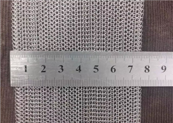 Temiz için Paslanmaz Çelik 35mm Genişlik 0.23mm Örme Bakır Hasır Sarı