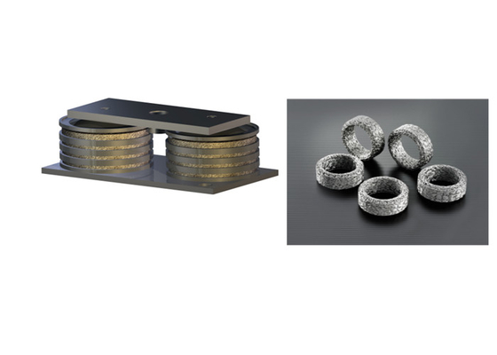 Şok Emme için Silindirik Şekil Od80mm Metal Yastık Damperleri