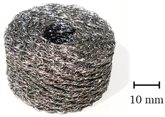 316 316l Paslanmaz Çelik Yastık Damperleri Od Çapı 70mm Tel Çapı 0.23mm