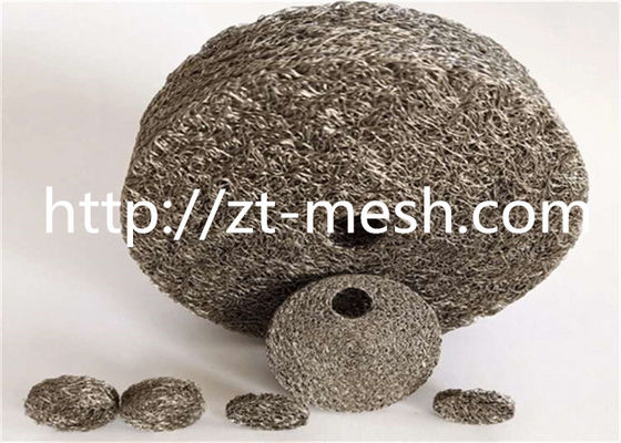 Egzoz Azaltmak İçin Üretilen Paslanmaz Çelik Örme Hasır Egzoz Contaları Od25 * 25 * 10mm