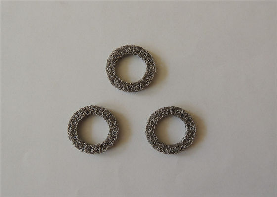 Sıkıştırılmış Örme Hasır Yıkayıcı Dia14mm 0.3mm SS Yedek Basınçlı Yıkama Makinesi