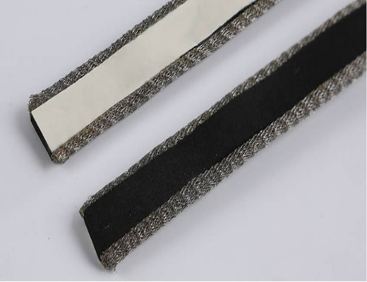 EMI Koruyucu Örme Hasır Conta 316SS Kare Halka φ5mm İletken Elastomer Özlü