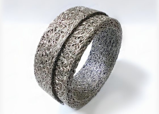 55*20*10mm Sıkıştırılmış Örme Metal Hasır %99 Filtre 0.55mm